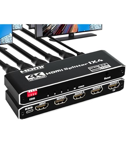 SANWASUPPLYサンワサプライHDMI分配器VGA–HDSP4K 3D対応 Amazon | SANWA SUPPLY 3D対応HDMI分配器(4分配) VGA-HDSP4K